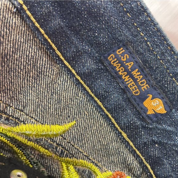 New People4Peace New Low Rise Boot Cut Size 31 - Picture 8 of 13